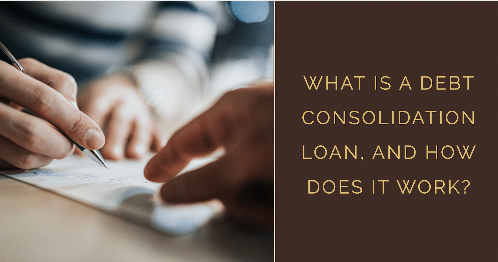 Total debt consolidation loan