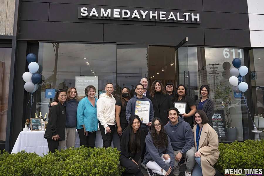 Sameday health west hollywood