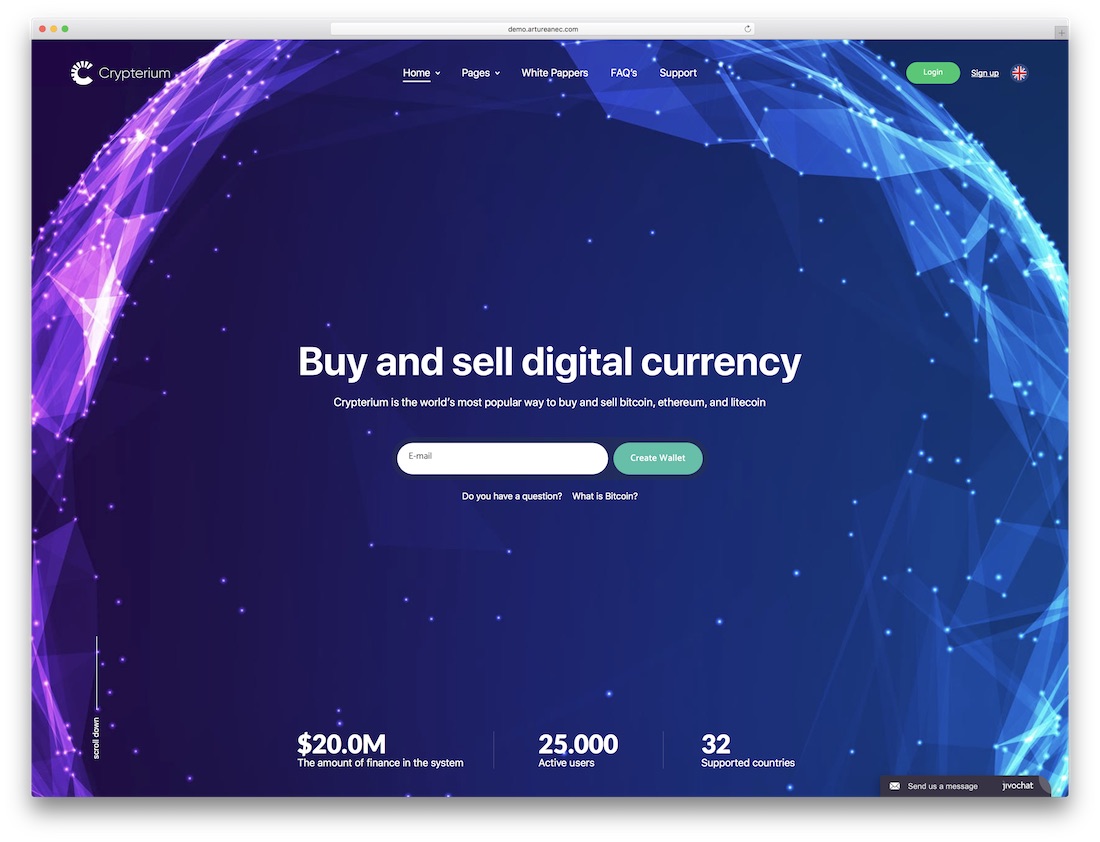 35 Best Responsive Cryptocurrency Website Templates 2019 - Colorlib