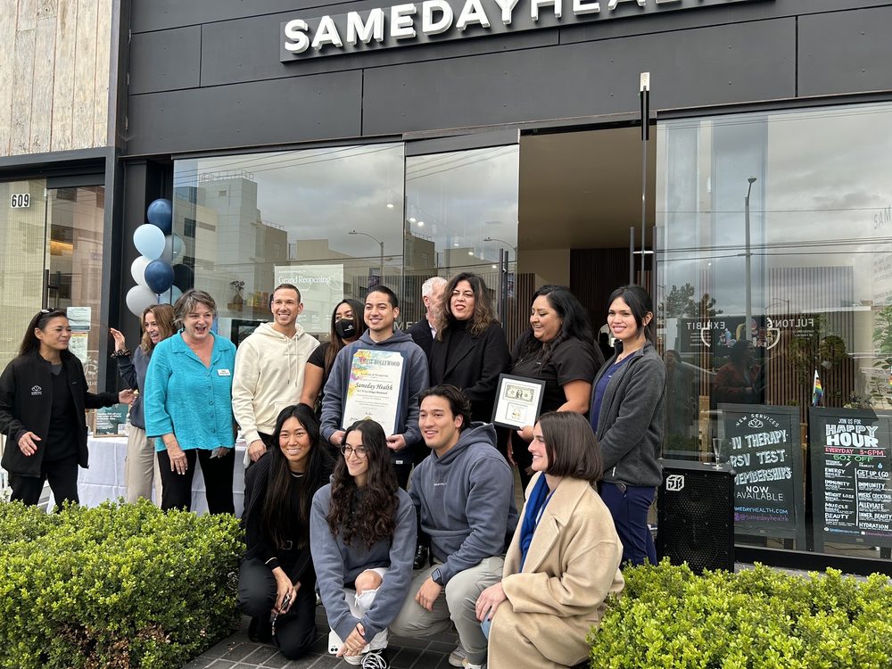 Sameday health west hollywood