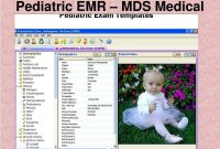 Pediatric electronic health records