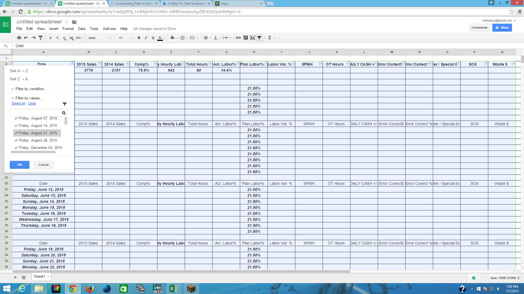 Untitled Spreadsheet